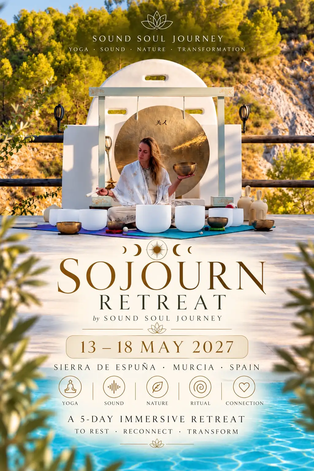 Sojourn retreat, Sierra de Espuña, Murcia, 13 to 18 May 2027